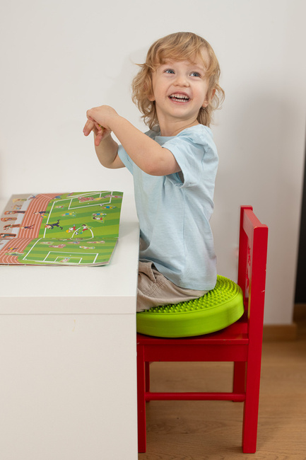 Poduszka sensoryczna 30 cm beżowa 1 szt. Tullo