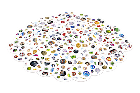Gra rodzinna towarzyska Dobble Marvel Emoji