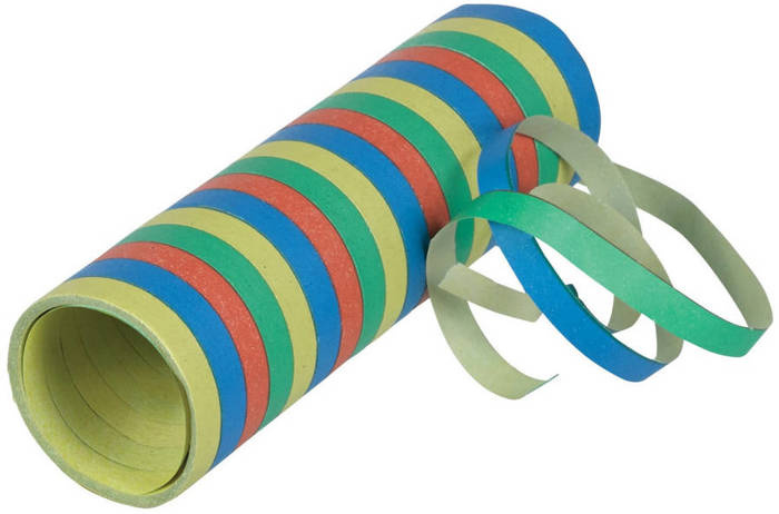 Serpentyna papierowa Cztery kolory 4m