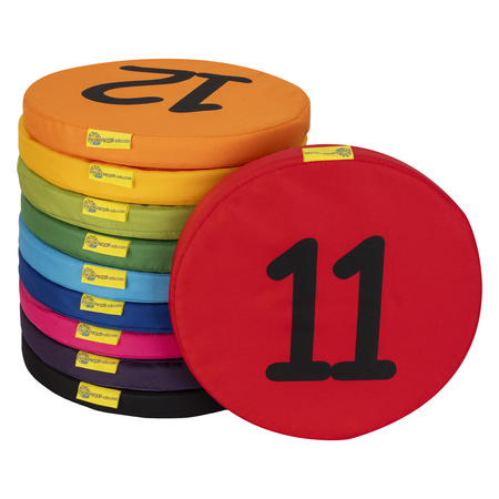 Poduszki KODURA zestaw Liczby 11-20 AKSON - OUTLET