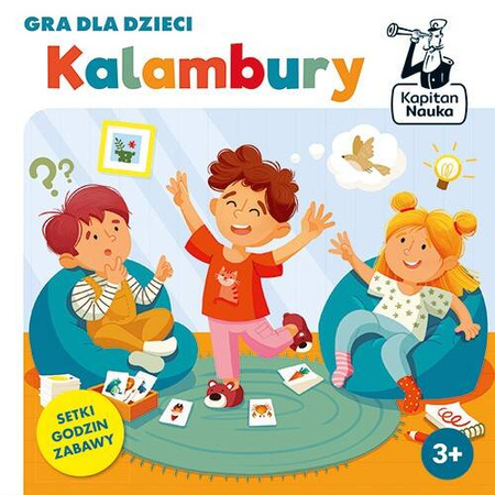 Gra rodzinna towarzyska Kalambury 3+ Kapitan Nauka