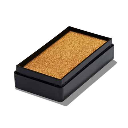 Global Colours farba do twarzy i ciała prostokątna 20g Metallic Gold