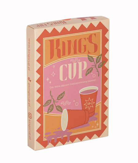 Gra karciana Imprezowa King's Cup dla dorosłych