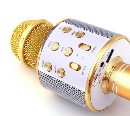 Mikrofon bezprzewodowy KARAOKE Bluetooth + głośnik