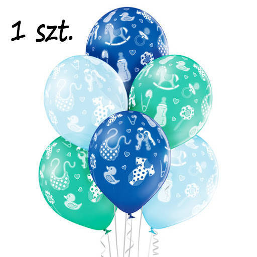 Balon Baby Boy (roczek, urodziny) 12" 1 szt.
