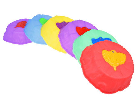 Ścieżka Sensoryczna świecąca - kamienie do treningu równowagi 6 szt.