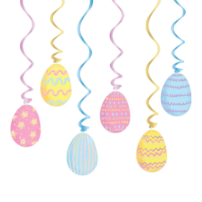 Świderki Jajka Pisanki Wielkanoc 6 szt.