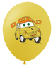Auta, Cars balony gumowe z nadrukiem 10 szt. mix
