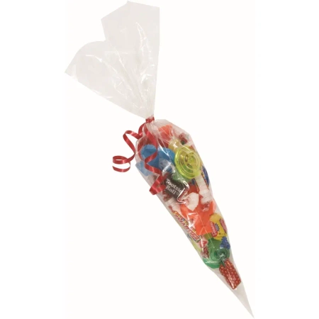 Torebki celofanowe rożki tyty na słodycze przeźroczyste 25 sztuk