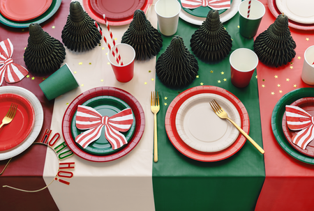 Serwetki gładkie 33 x 33 cm 20 szt. ciemny zielony