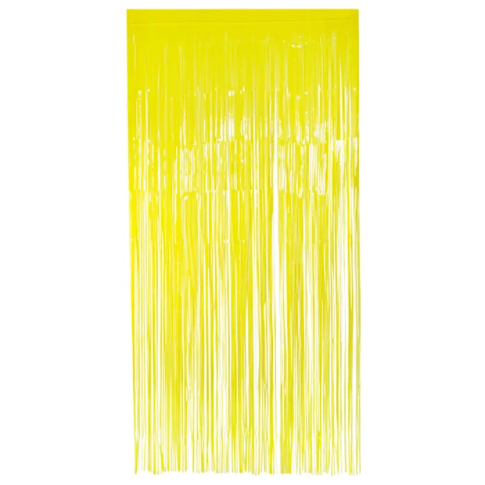 Kurtyna Party wisząca ŻÓŁTY NEON 100 x 200 cm