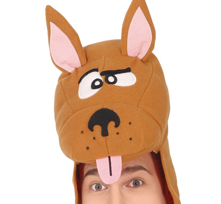 Strój męski pies brązowy Scooby Doo