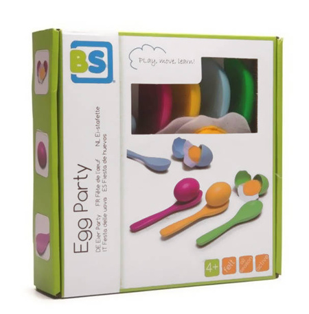 Gra Wyścig: Jajko na Łyżce Egg Party BS Toys
