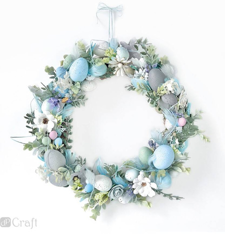 Sznurek papierowy skręcany NIEBIESKI 50 M