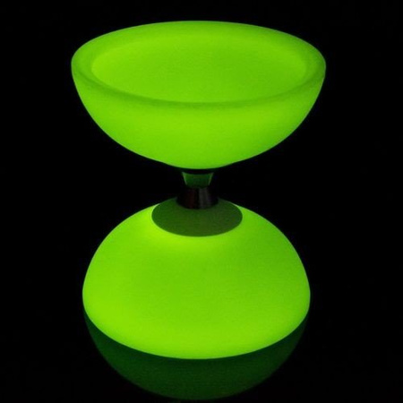 Diabolo Finesse szeroka oś z łożyskiem kulkowym 135mm FLUORESCENCYJNE Mr Babache