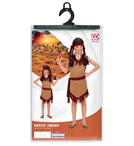 Strój Indianki Pocahontas dla dziewczynki