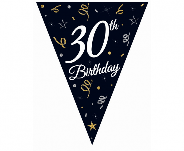 Baner urodzinowy flagi 30 URODZINY 270 cm