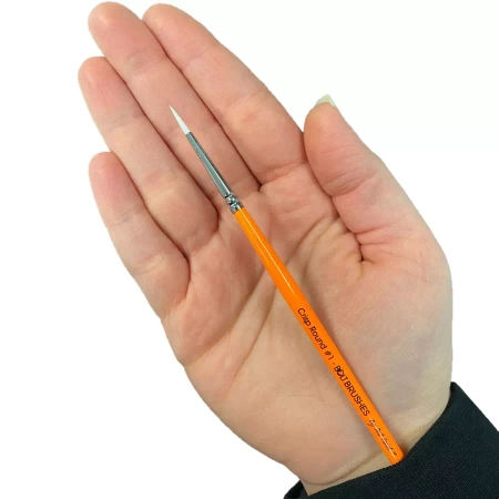 Pędzel do malowania twarzy i ciała BOLT Brushes - Crisp Round 4