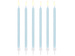 Świeczki urodzinowe długie niebieskie 14 cm 12 szt.