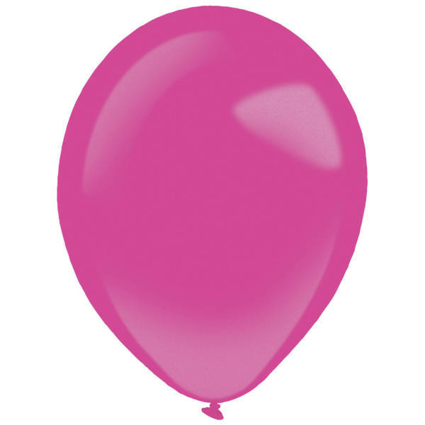 Balony lateksowe Everts Decorator Metallic 5 cali 100 szt. Hot Pink
