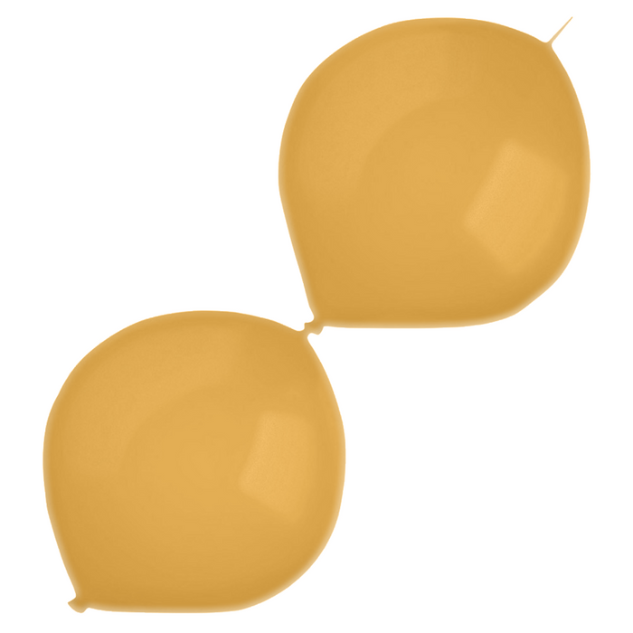 Balony do girland Everts Decor Line E-LINK Metallic Gold 12'' 50 szt.