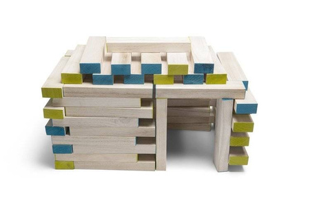 Gra Wieża z klocków z kostką BS Toys