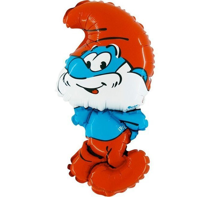 Smerfy Papa Smerf balon foliowy 33"