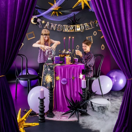 Bieżnik materiałowy Andrzejki Wróżki Magia 300x28 cm