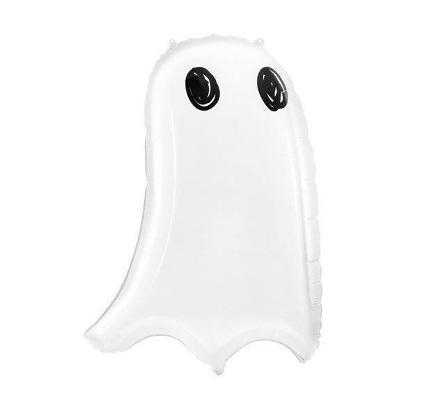 Duch duszek biały balon foliowy 48x68 cm