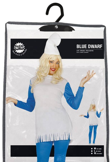 Strój damski Smerfetka skrzat