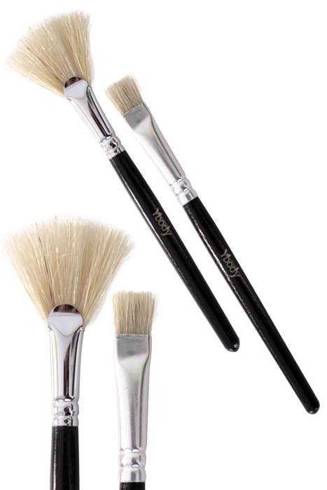 Zestaw pędzli do tatuażu brokatowego PartyXplosion 2 szt.