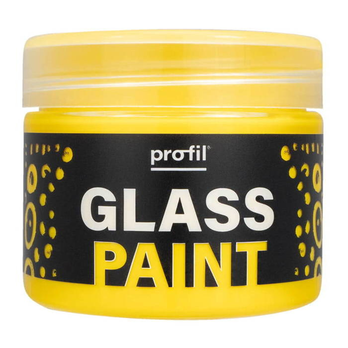 Farba do szkła i porcelany ŻÓŁTA 50ml PROFIL