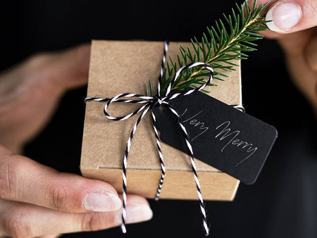 Sznurek bawełniany piekarski do pakowania prezentów i dekoracji 50m