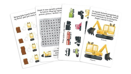 RYSUJĘ I ZGADUJĘ Z KOPARKĄ BARBARKĄ KSIĄŻKA KARTY KAPITAN NAUKA