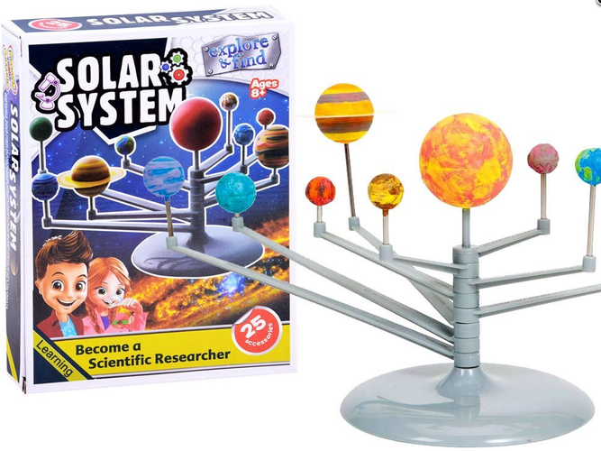 Zestaw kreatywny PLANETY Zbuduj układ słoneczny