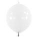 Balony do girland Everts Decor Line E-LINK Frosty White 12 cali 50 szt.
