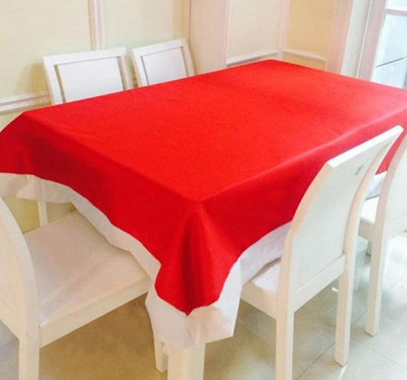 Obrus świąteczny klasyczny Mikołaj 190x146 cm