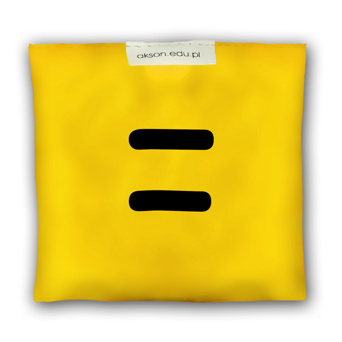 Woreczek gimnastyczny szkolny Akso ze ZNAKIEM =