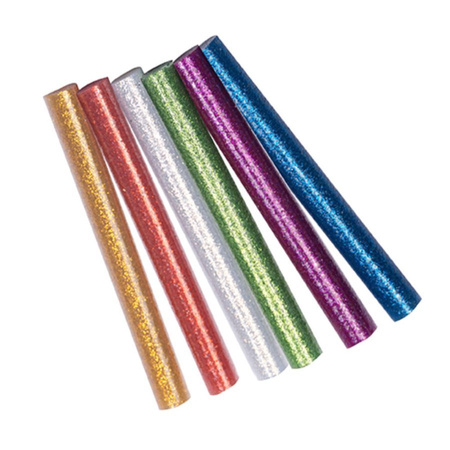 Brokatowe wkłady klejowe do pistoletu 11 mm x 100 mm 6 szt.