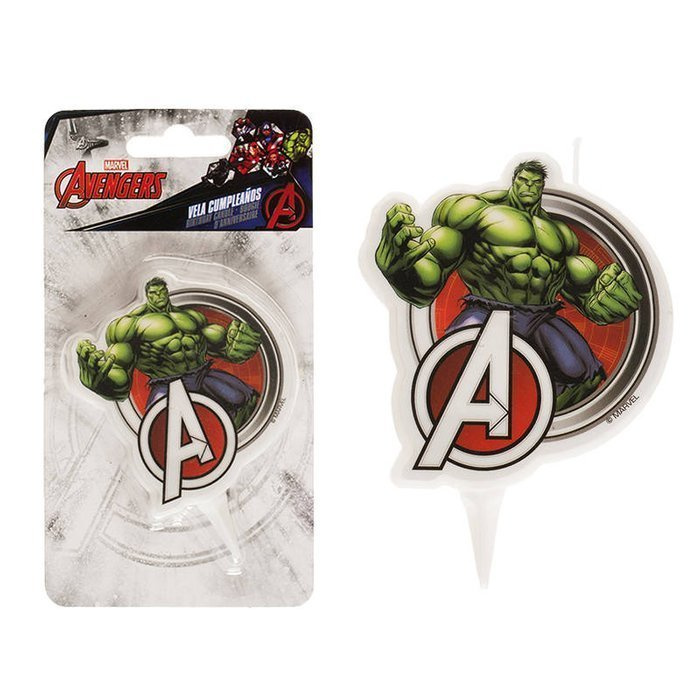 Świeczka urodzinowa na tort Hulk Marvel 7,5 cm