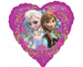 Kraina Lodu Frozen Anna i Elsa serce balon foliowy 18''
