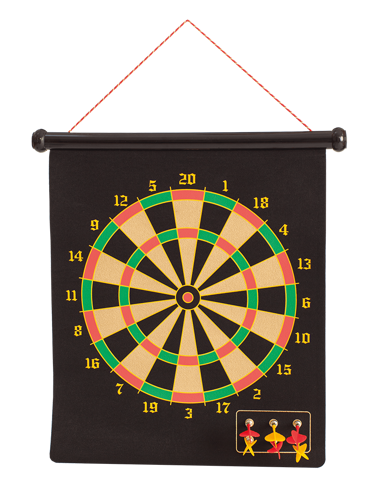 Magnetyczna gra zręcznościowa tarcza rzutki dwustronna