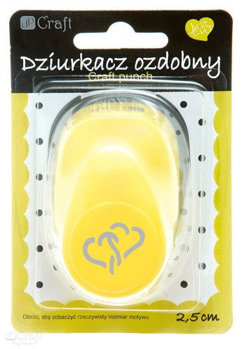 Dziurkacz ozdobny 2,5 cm