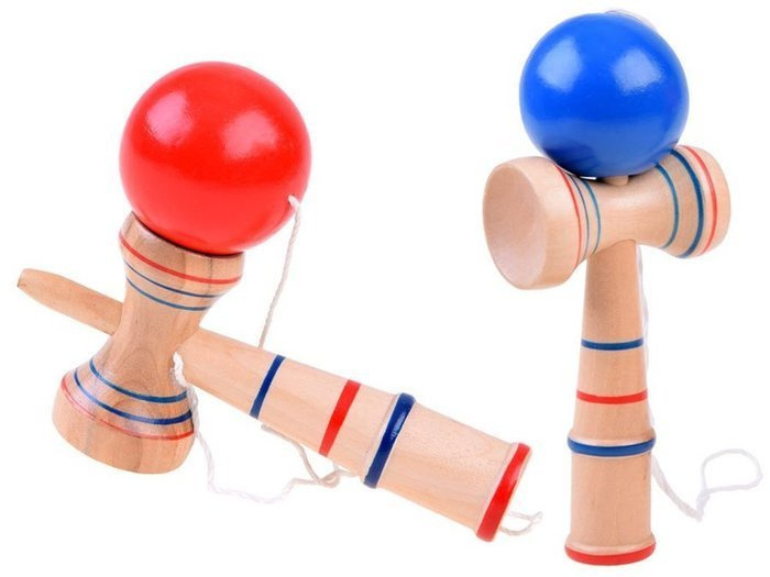 Drewniana gra zręcznościowa Kendama