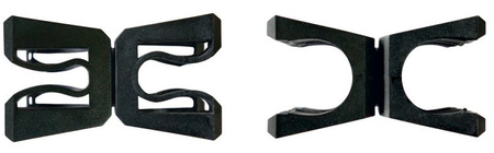 Łącznik złączka do laski i tyczki gimnastycznej obrotowa