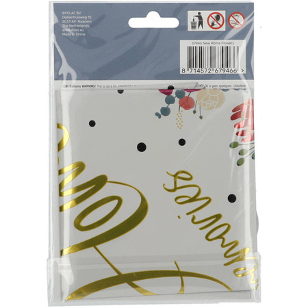 Balon foliowy nowy dom NEW HOME new memories 45 cm