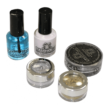 Zestaw MAŁY do tatuażu brokatowego