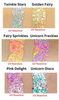 Brokat w kremie kosmetyczny do twarzy i ciała Fusion - Twinkle Stars UV 10ml