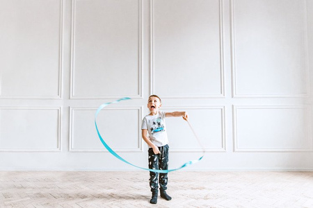 Wstążka gimnastyczna 3m