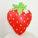 Truskawka czerwona balon foliowy 45x65 cm